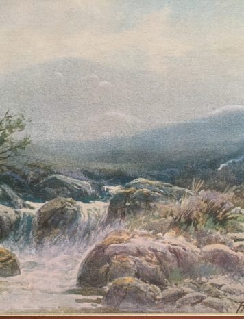 A Landscape Watercolour Picture by Rubens A.J.N. Southey