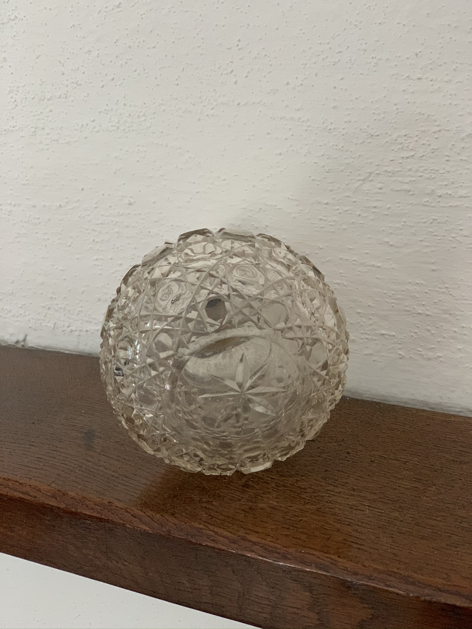 A Fine Antique Silver Scent Bottle and Round Glass Vanity Jar with Silver lid - Image 11