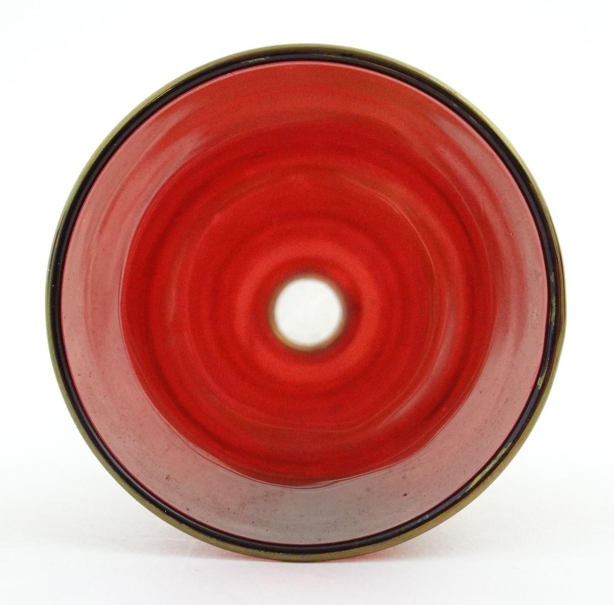 A Lovely Set of Six Ruby Boopie 1950’s Glasses By Anchor Hocking - Image 4