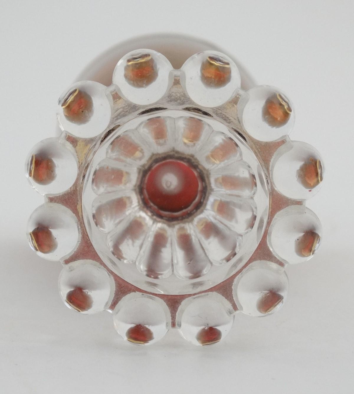 A Lovely Set of Six Ruby Boopie 1950’s Glasses By Anchor Hocking - Image 5