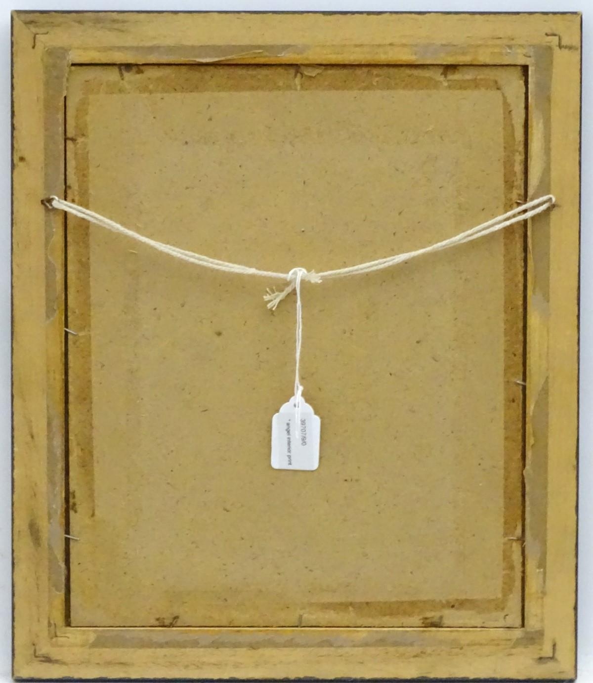 An Italian School Print, the Annunciation After Lorenzo di Credi - Image 3