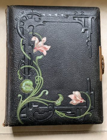 A Victorian Photograph Album and contents of Monochrome Portraits