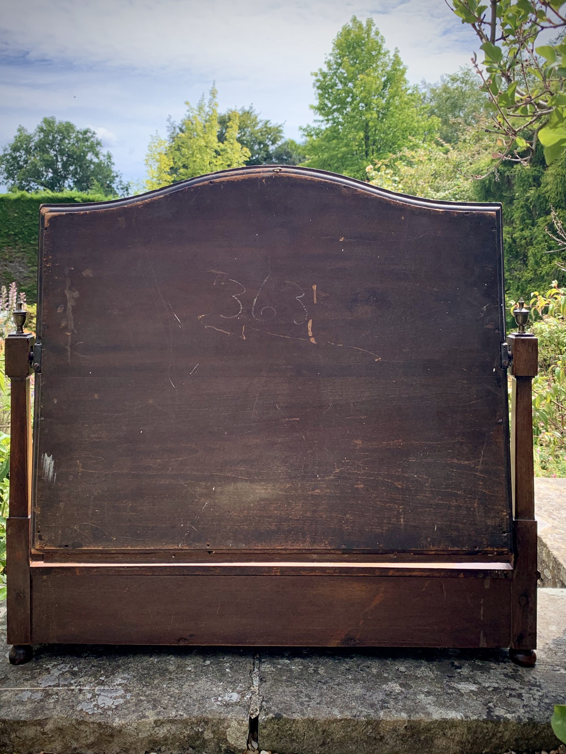 A Charming Antique Mahogany Vanity/Swing Mirror - Image 7