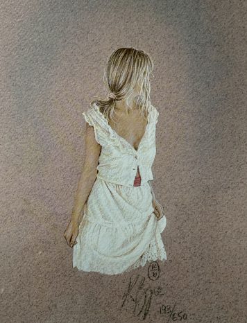 Signed Limited Edition print – “Ellie” by Kay Boyce