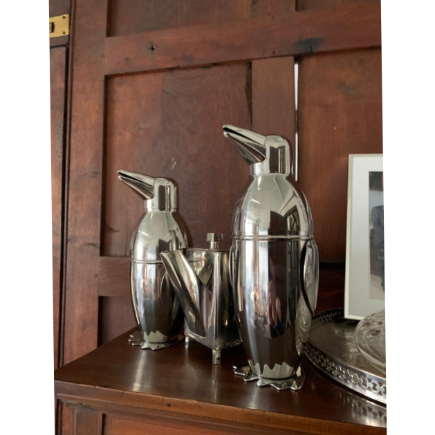 A Pair of Penguin Cocktail Shakers - SOLD! - Image 5