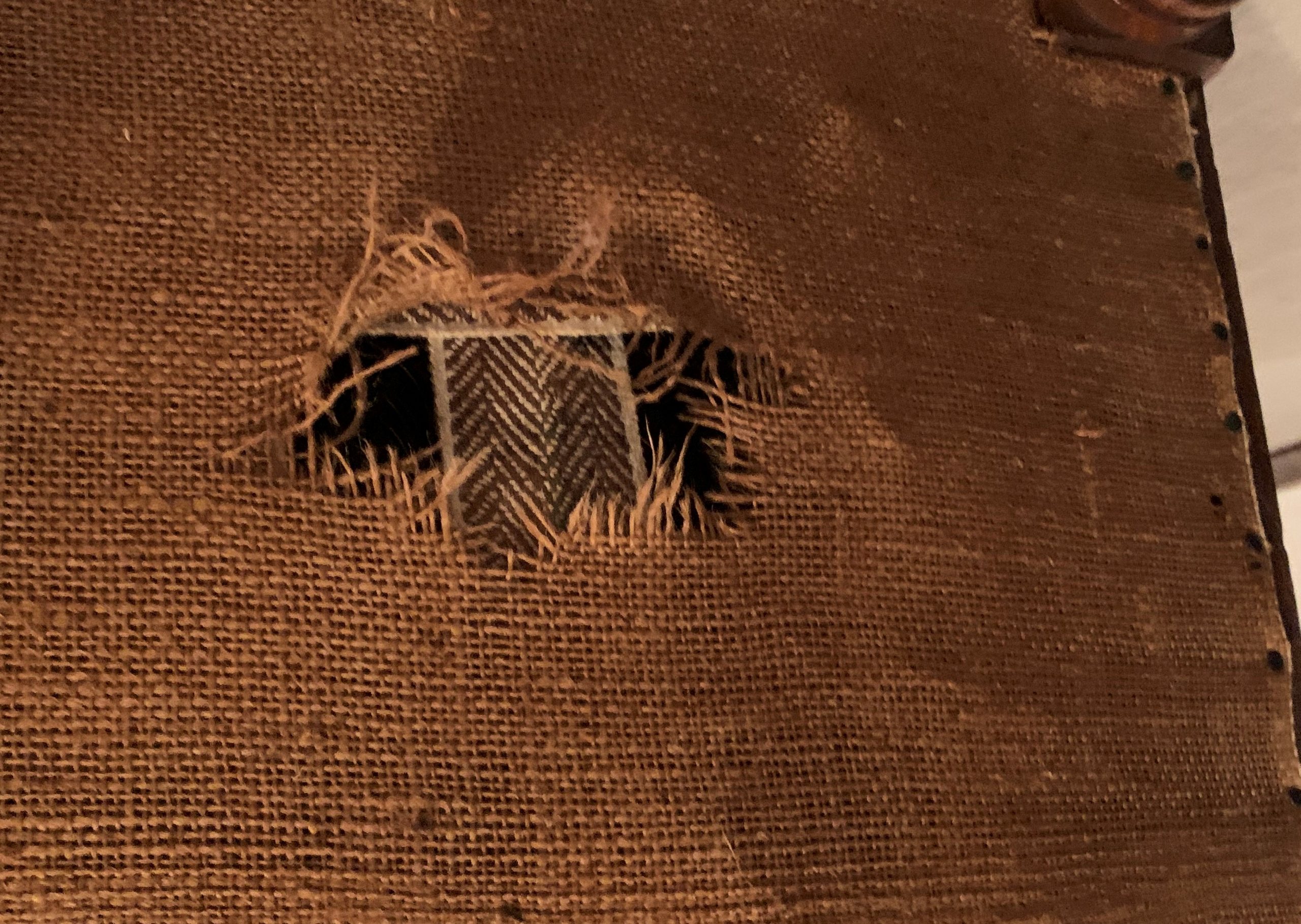 A Charming Victorian Oak Framed and Upholstered Arm Chair - Image 8