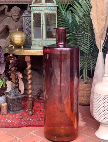 Large Sunset Glass Vase