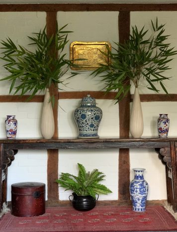 Large Hand Carved Antique Shanxi Phoenix Altar Table